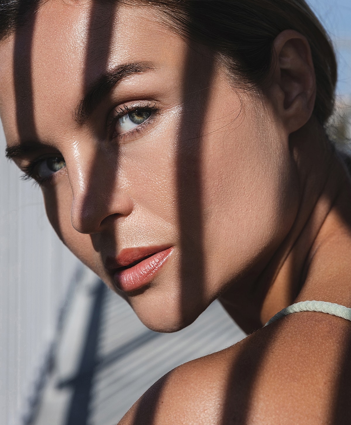 St. Louis Sculptra model with intriguing shadows.