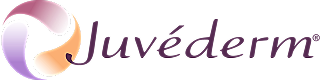 Juvéderm logo for dermal fillers and skincare.